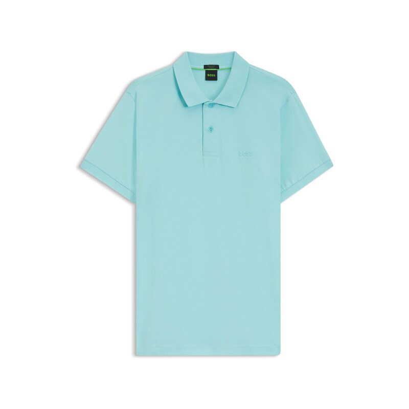 BOSS Regular-fit polo with embroidered logo