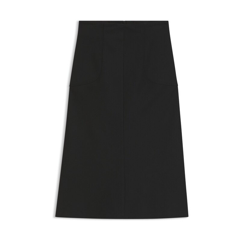HUGO Flared skirt with seam details