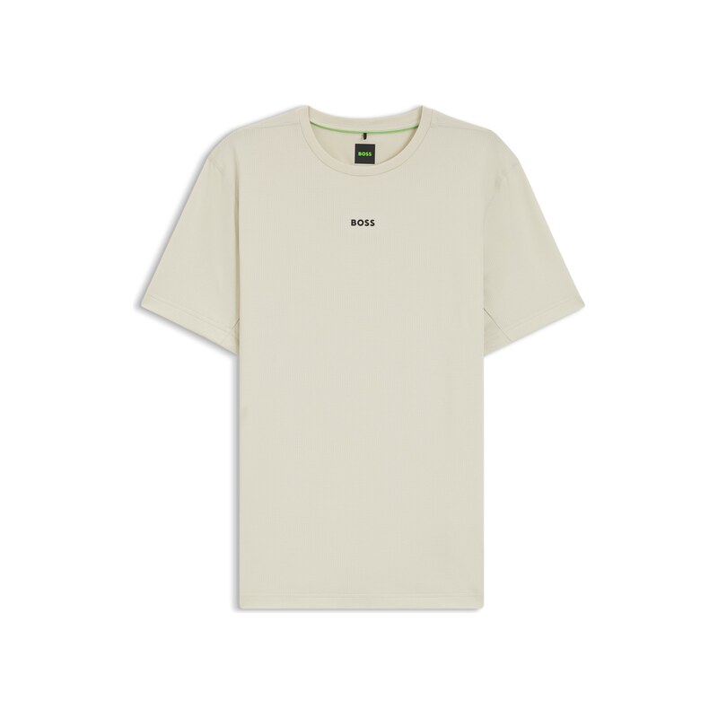 BOSS Active slim-fit T-shirt with quick-dry fabric