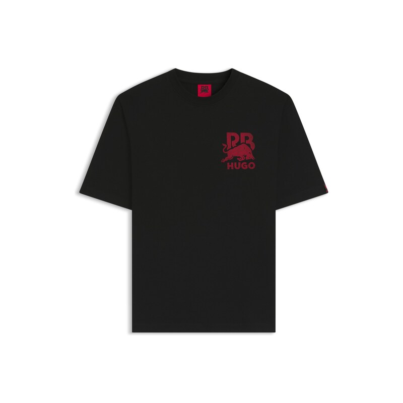 HUGO x RB relaxed-fit T-shirt with bull motif