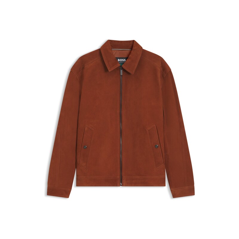 BOSS x ASTON MARTIN jacket in suede