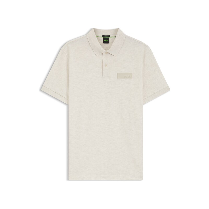 BOSS Paddy polo shirt with structured logo patch