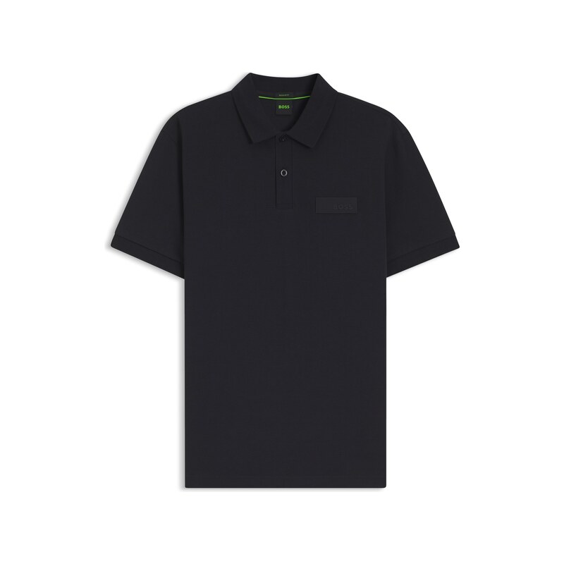 BOSS Paddy polo shirt with structured logo patch