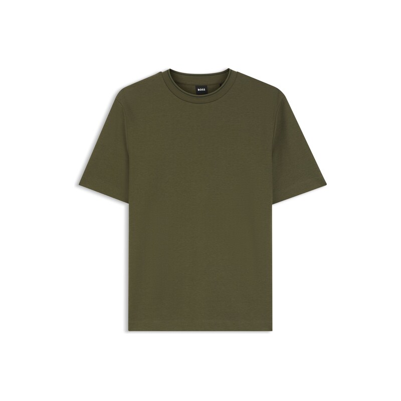 BOSS Regular-fit T-shirt in stretch cotton blend