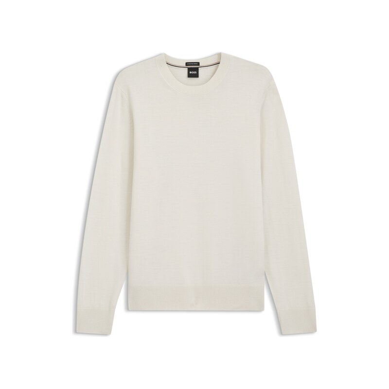 BOSS Merino-wool sweater in a regular fit
