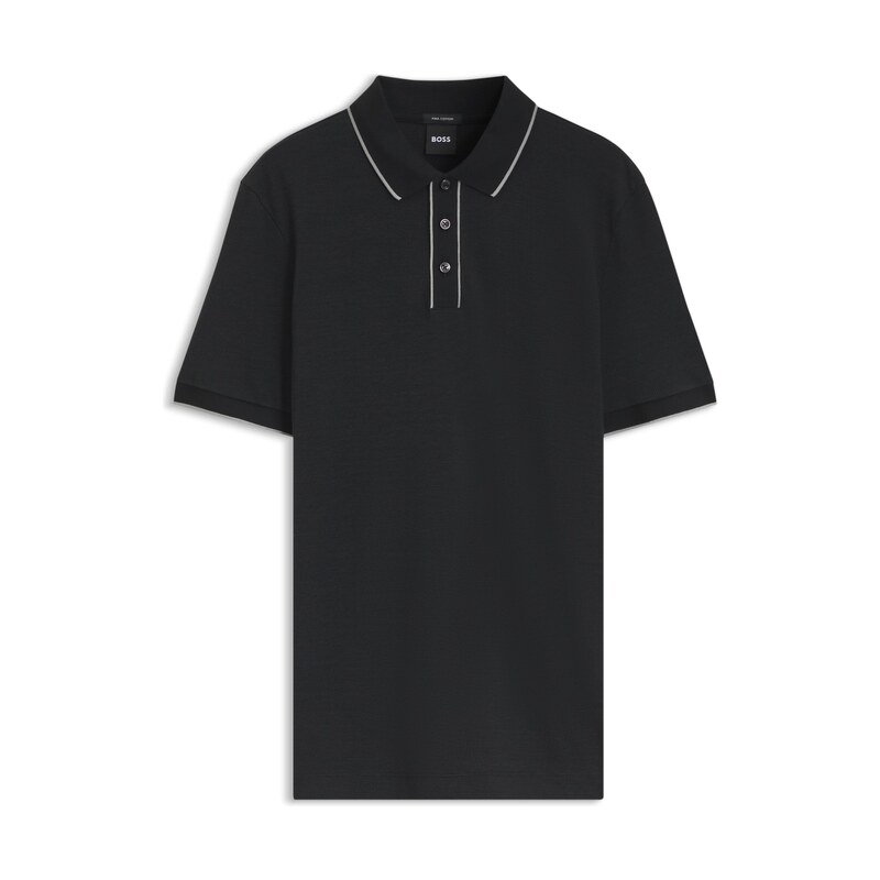 BOSS Regular-fit polo shirt in cotton