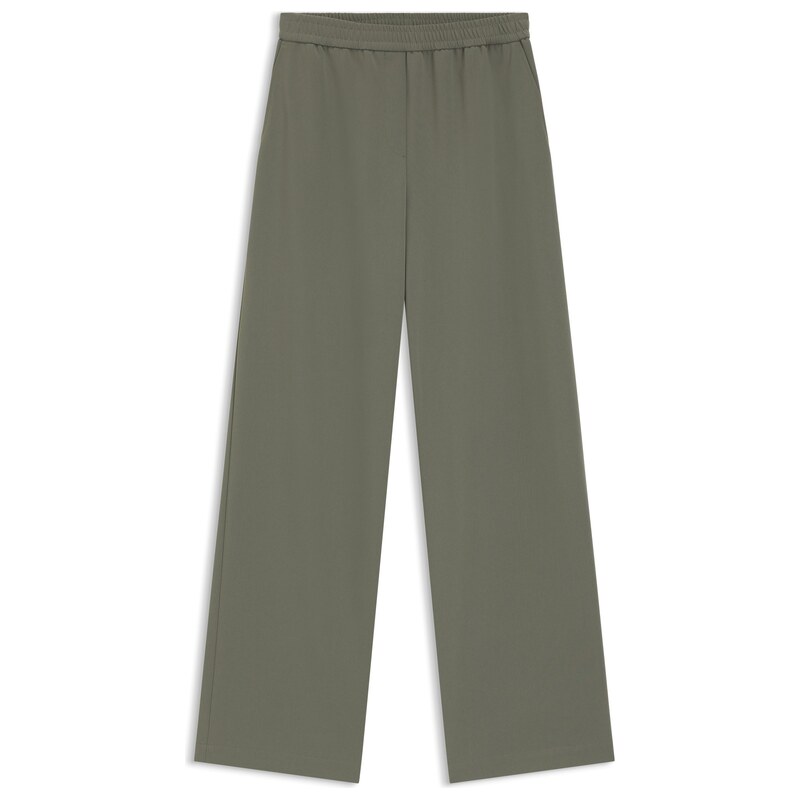 BOSS Relaxed-fit trousers in anti-static Japanese crepe