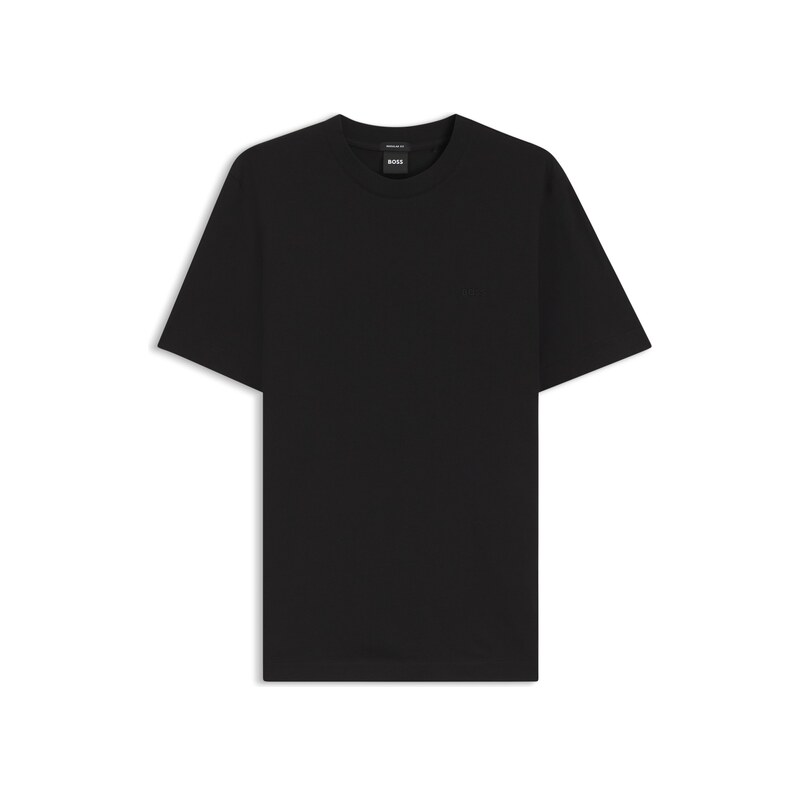 BOSS Cotton-jersey T-shirt with logo detail