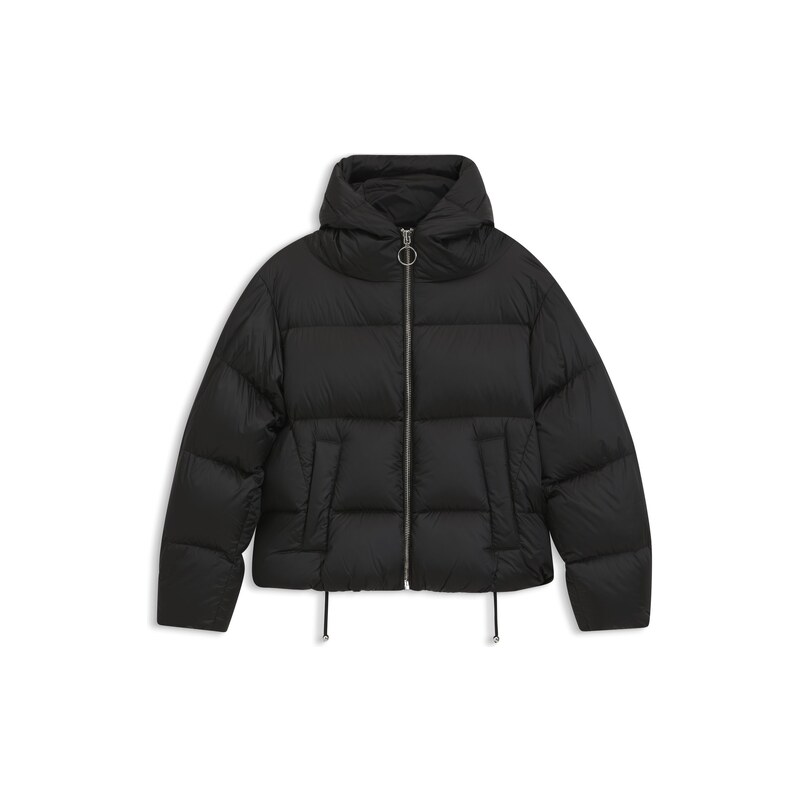 HUGO Shiny down puffer jacket with statement puller