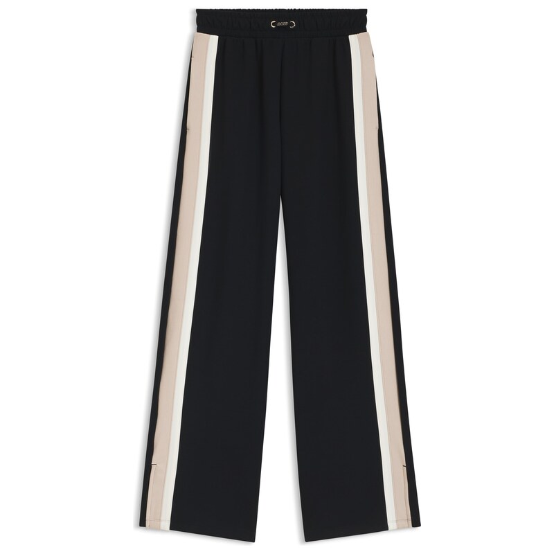 BOSS Tracksuit bottoms with contrast-stripe side seams