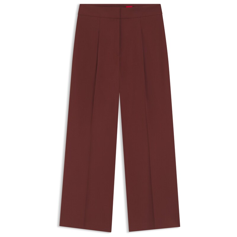 HUGO Regular-fit trousers with wide leg