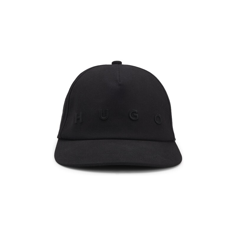 HUGO Soft cotton 5-panel cap with snapback