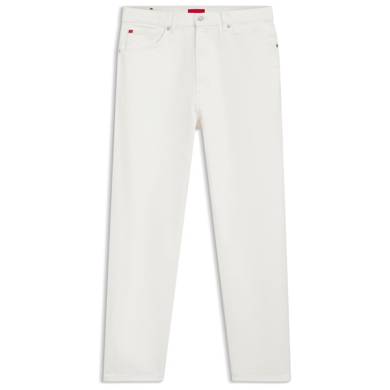 HUGO Relaxed-tapered-fit jeans