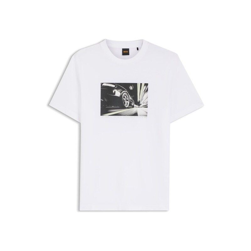 BOSS Regular-fit T-shirt in lightweight cotton jersey