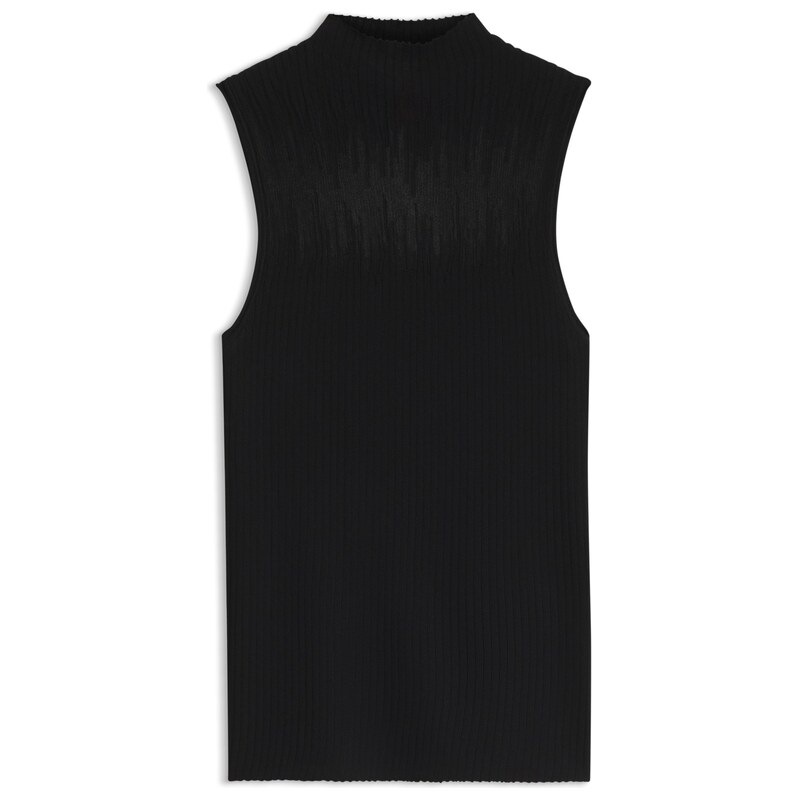 HUGO Knitted top with sheer section