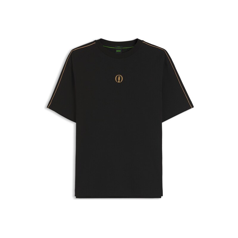 BOSS The Open cotton T-shirt with golf graphic