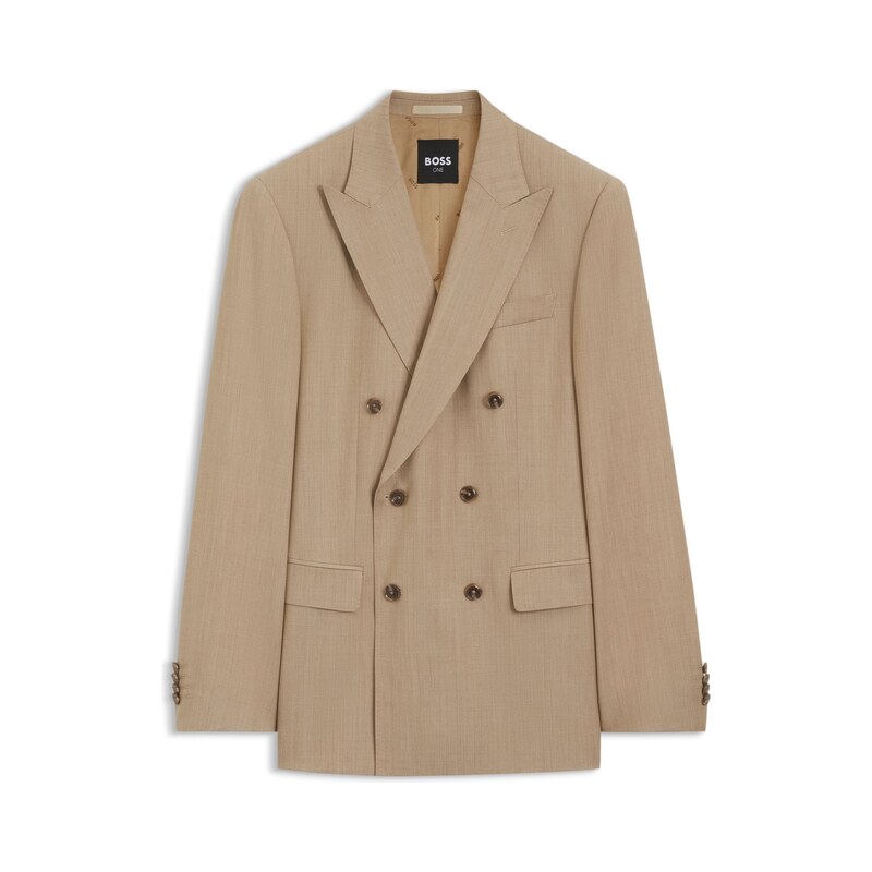 BOSS ONE slim-fit suit jacket in virgin wool