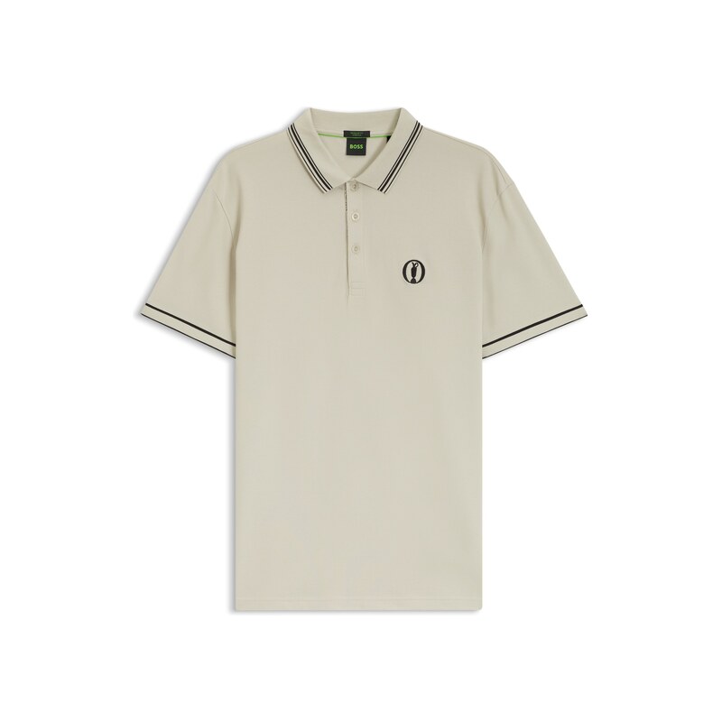 BOSS The Open Active Paddy polo shirt in performance piqué