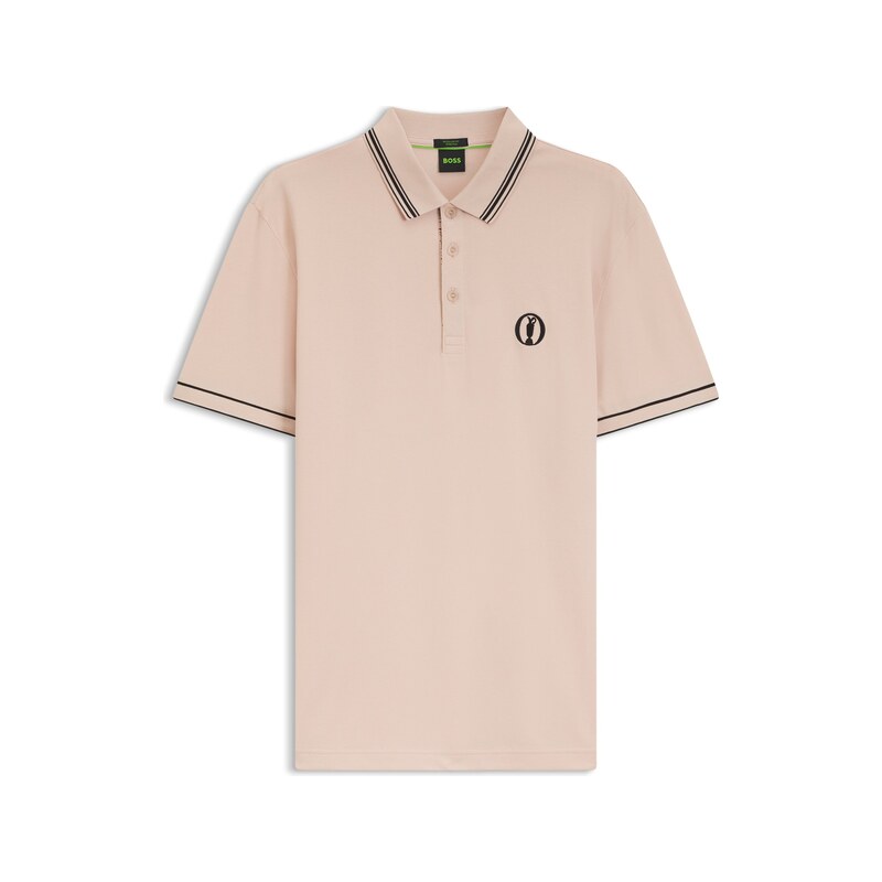 BOSS The Open Active Paddy polo shirt in performance piqué