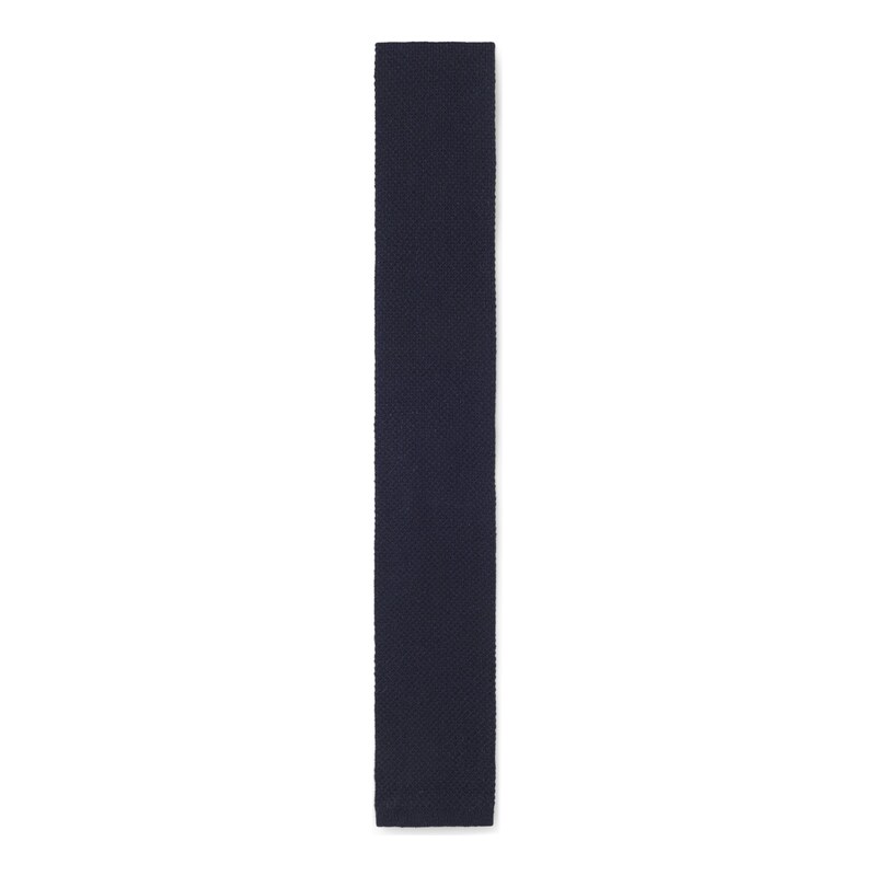 BOSS Silk tie in knitted jacquard