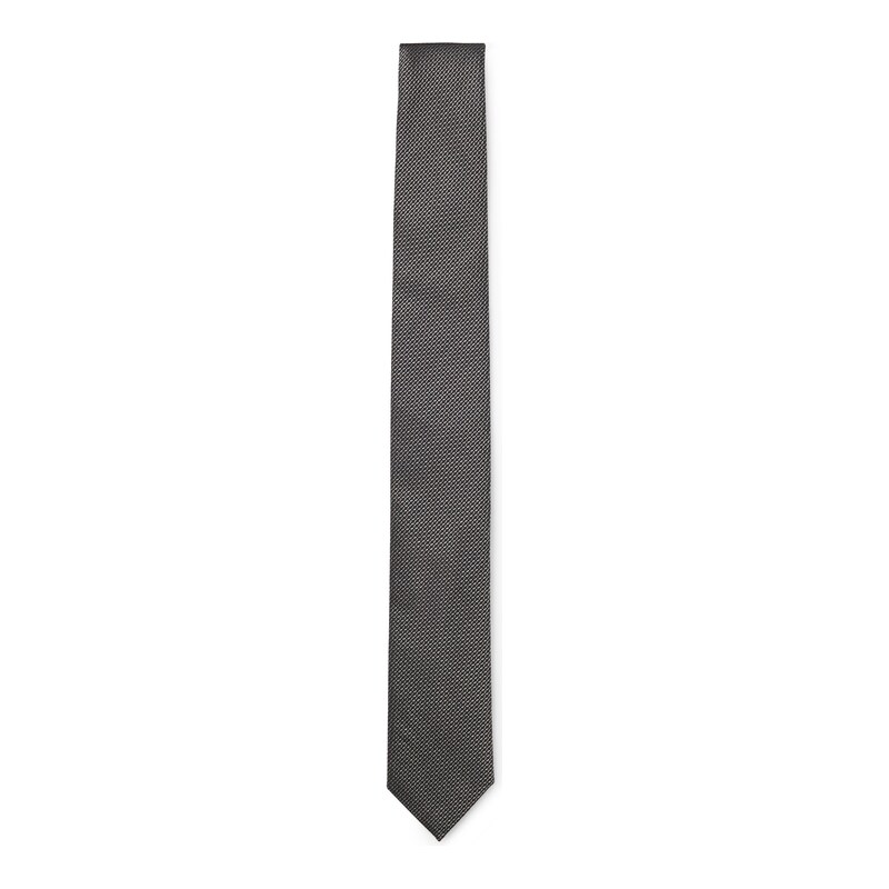 HUGO Silk tie with jacquard pattern