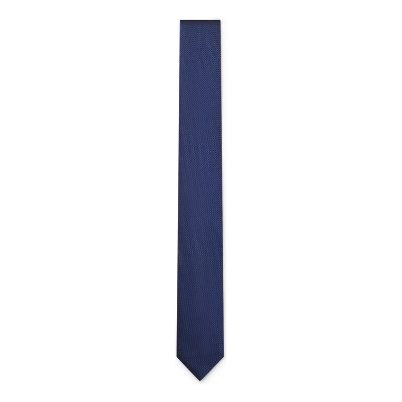 HUGO Silk tie with jacquard pattern