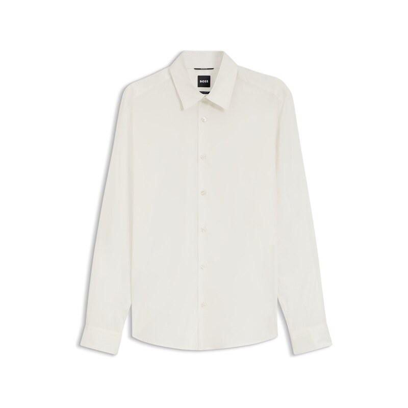 BOSS Performance regular-fit shirt with micro pattern
