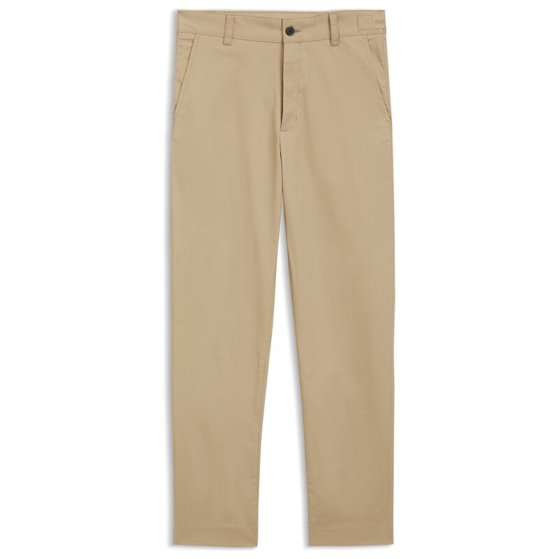 HUGO Slim-fit chinos in mercerised stretch-cotton twill