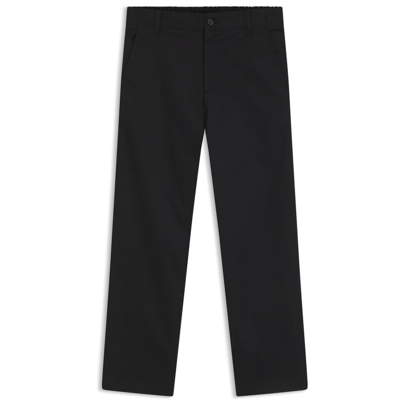 HUGO Straight-fit trousers in mercerised stretch cotton