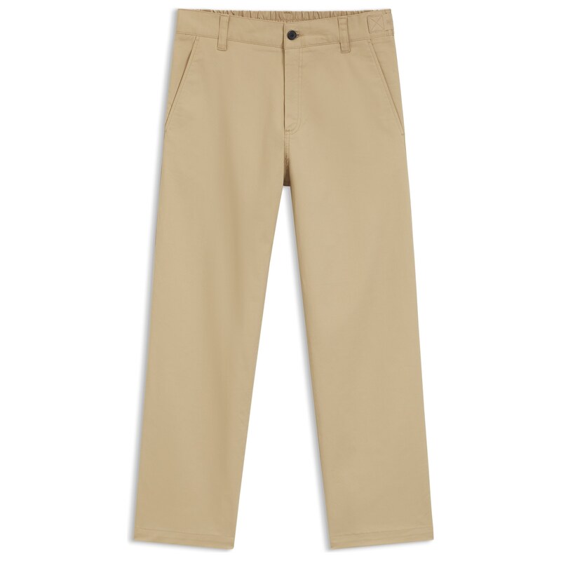 HUGO Straight-fit trousers in mercerised stretch cotton
