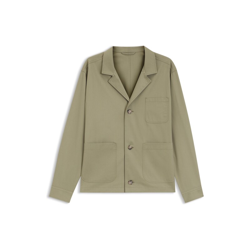 BOSS Relaxed-fit jacket in cotton
