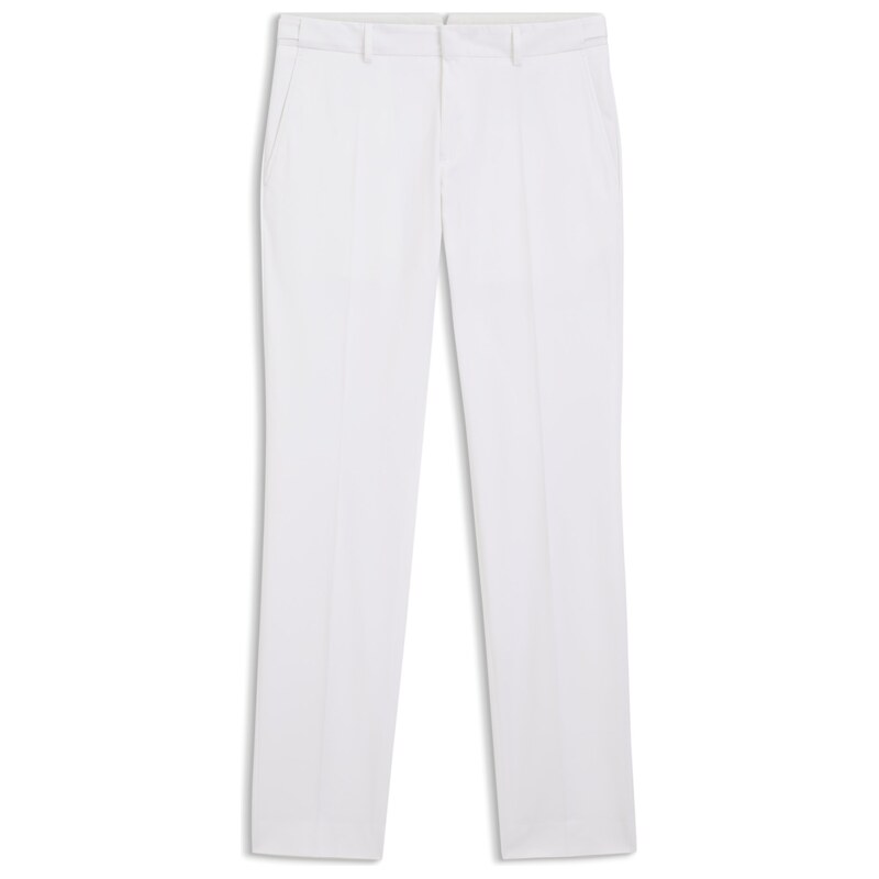 BOSS Slim-fit trousers in washable stretch cotton