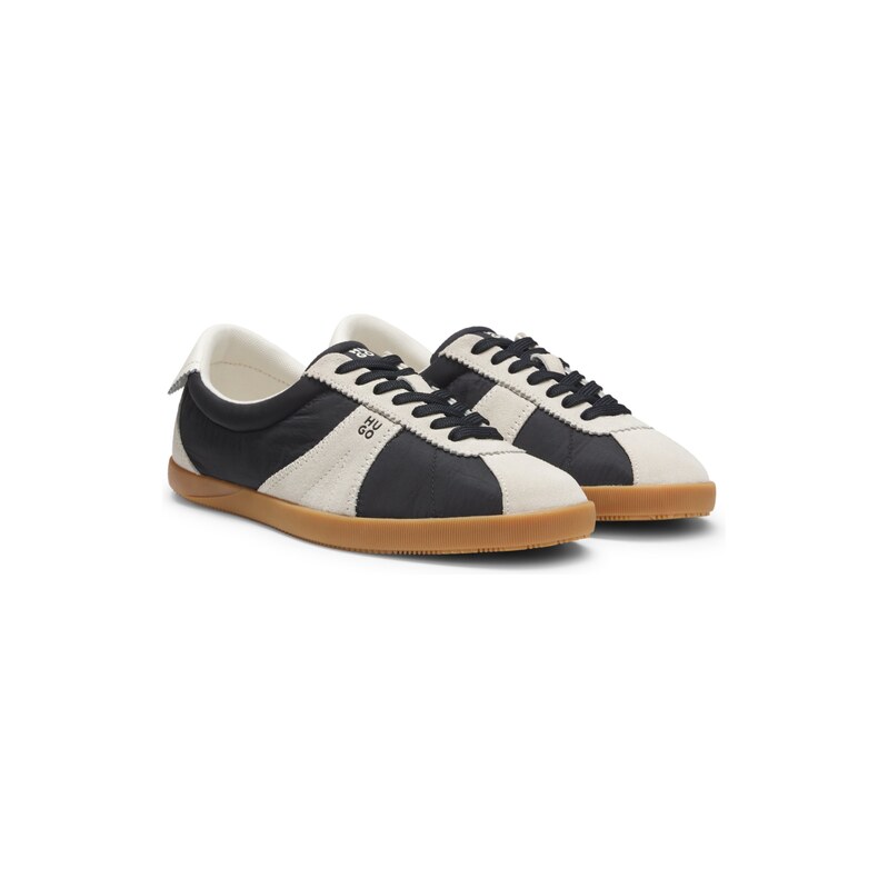 HUGO Low-top trainers with suede trims