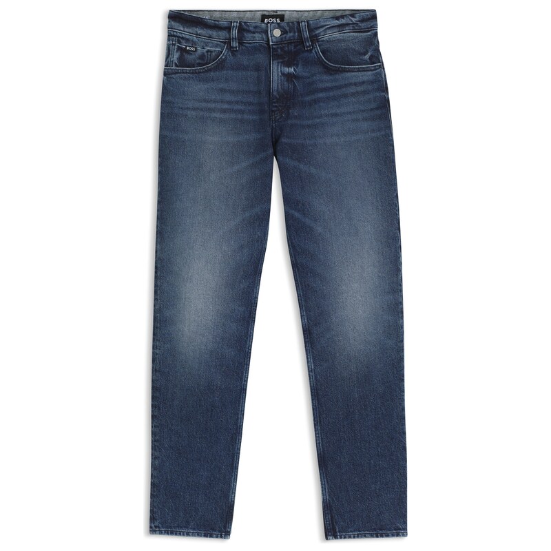 BOSS Maine regular-fit jeans in indigo denim