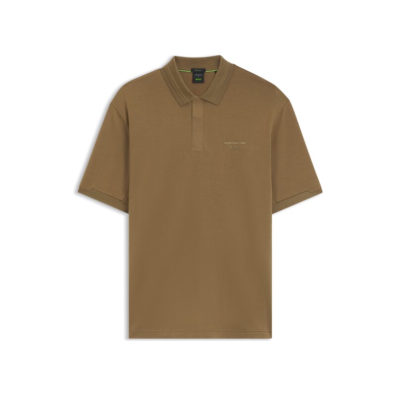 Porsche x BOSS polo shirt with gloss branding