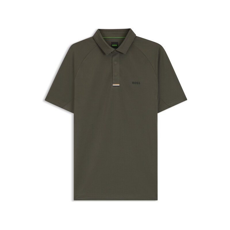 BOSS Paddy Active polo shirt in stretch piqué