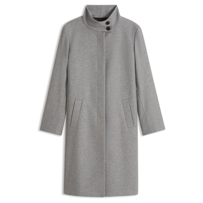 HUGO Regular-fit coat in a wool blend