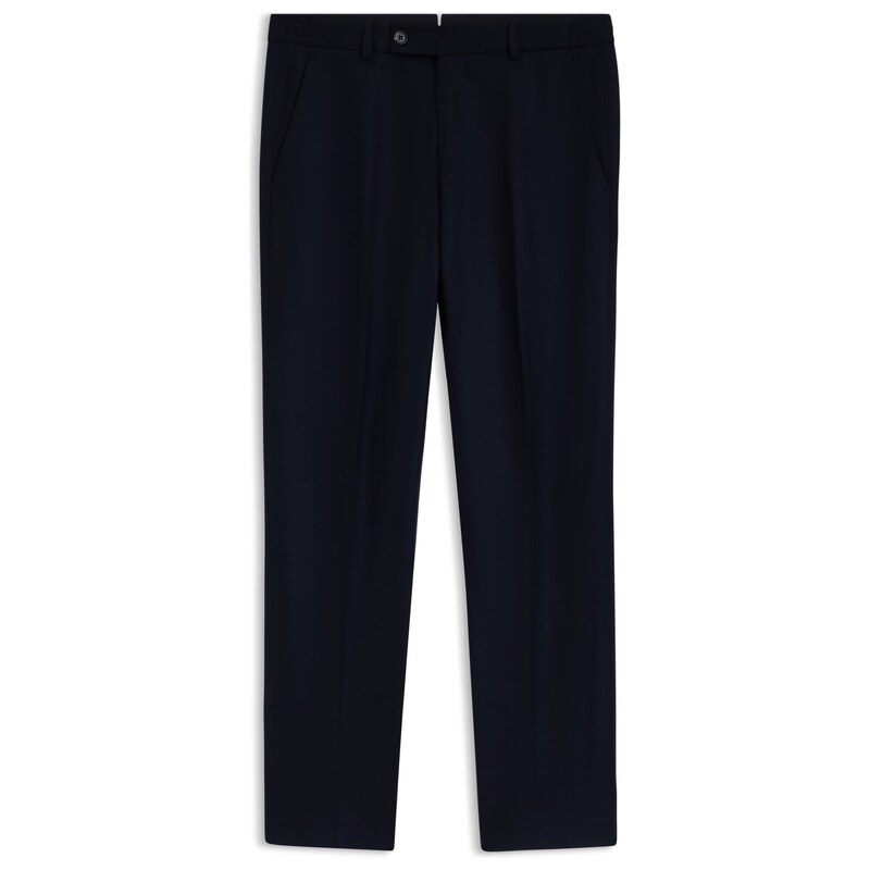 BOSS Tapered-fit trousers in virgin wool and cashmere