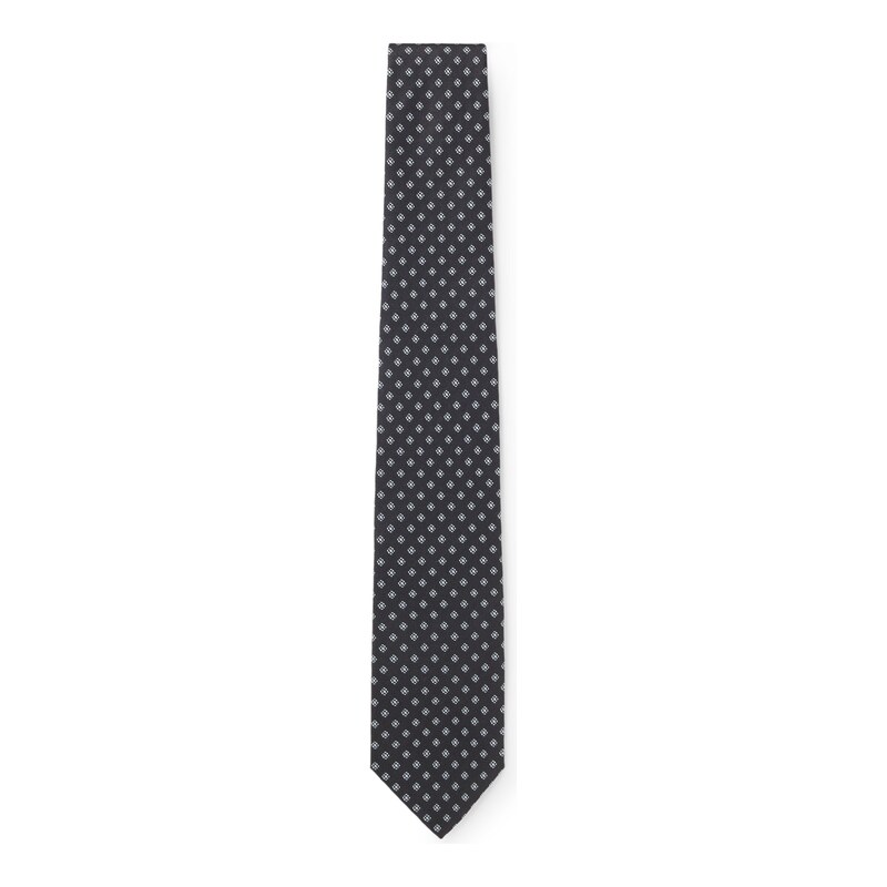 BOSS ONE Patterned tie in silk jacquard