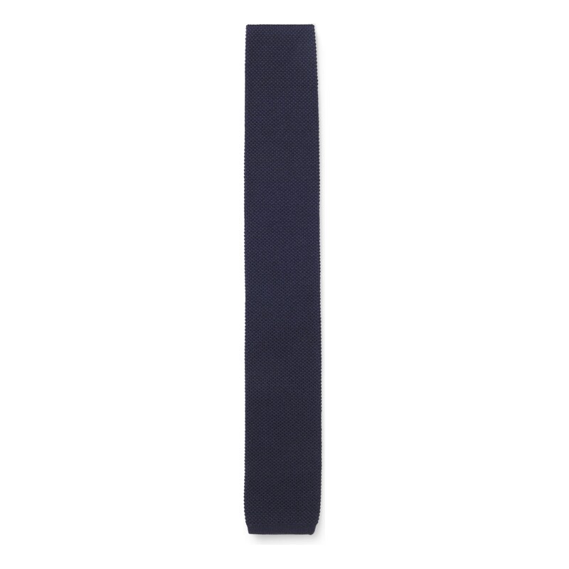BOSS Jacquard-patterned tie in pure wool
