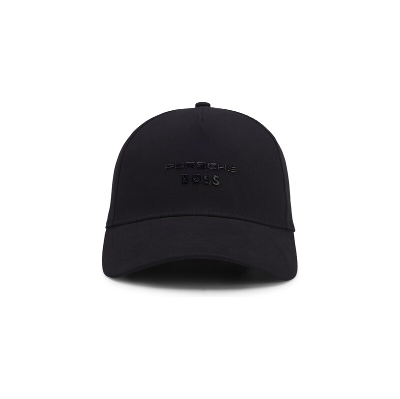 Porsche x BOSS stretch-cotton cap with gloss logo
