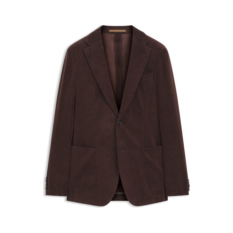 BOSS Slim-fit blazer in stretch corduroy