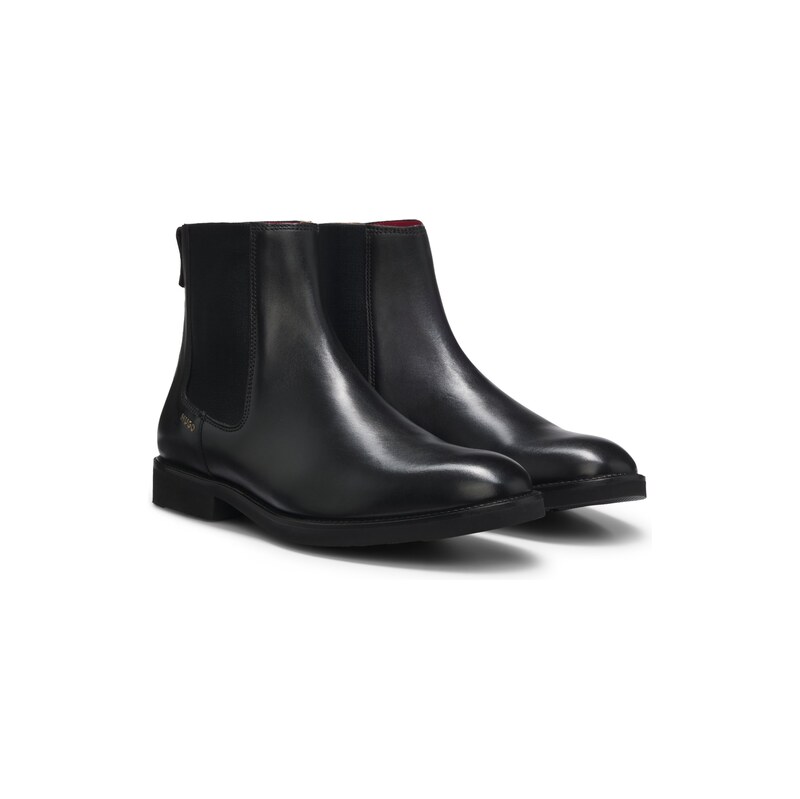 HUGO Versatile Chelsea boots in smooth leather