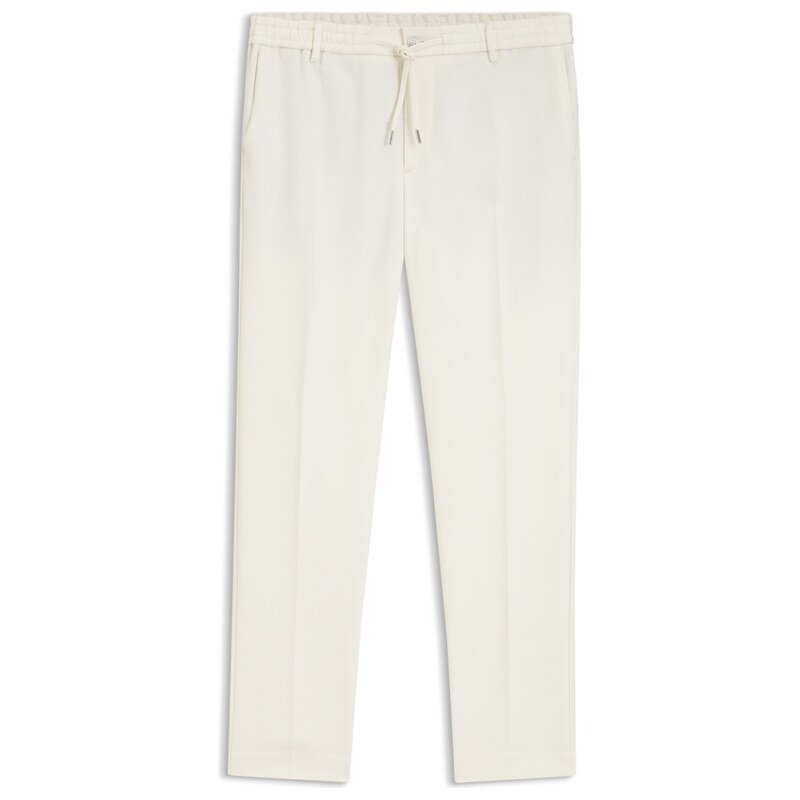 BOSS Modern-fit trousers in stretch twill
