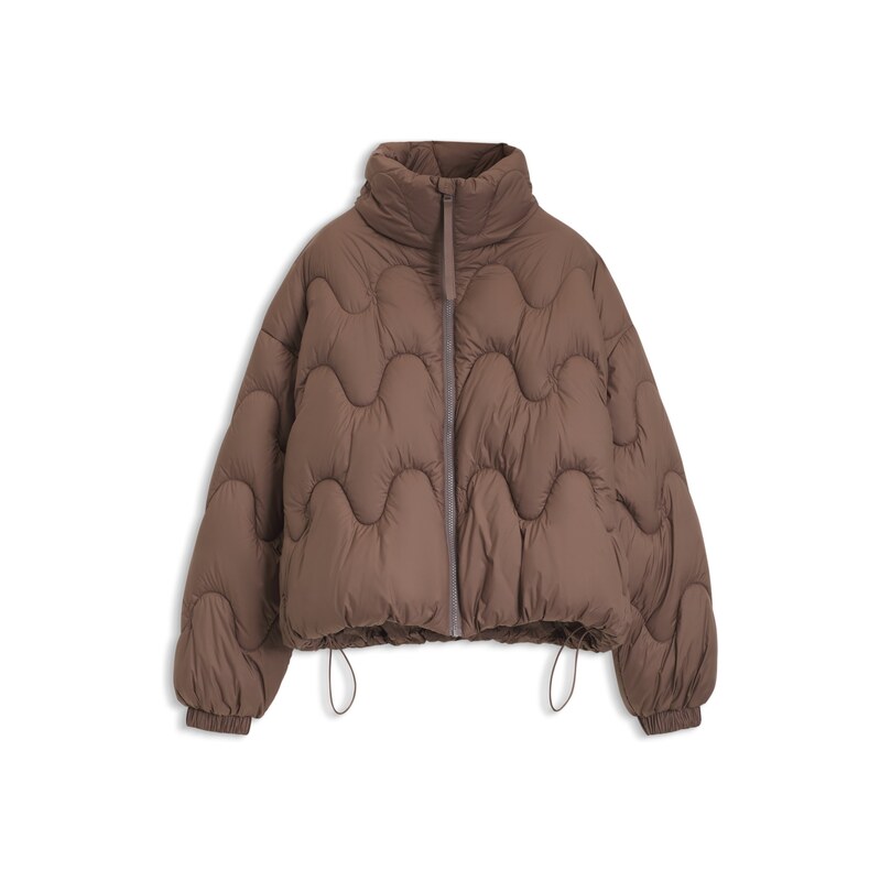 HUGO Relaxed-fit padded jacket in water-repellent fabric