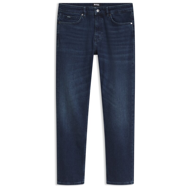 BOSS Delaware slim-fit jeans in blue comfort-stretch denim