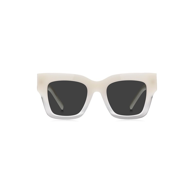 BOSS Opal-acetate sunglasses with signature hardware