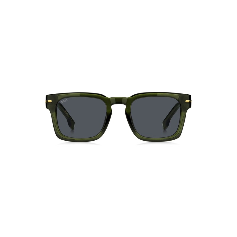 BOSS Green-acetate sunglasses with gold-tone hardware