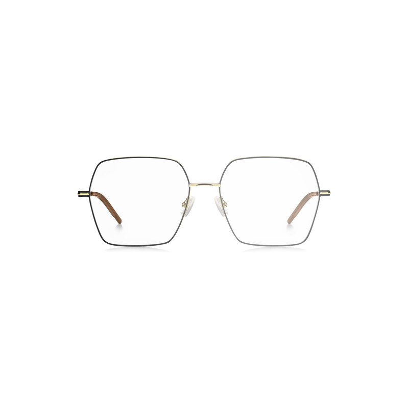 BOSS Optical frames in ultra-thin gold-tone steel