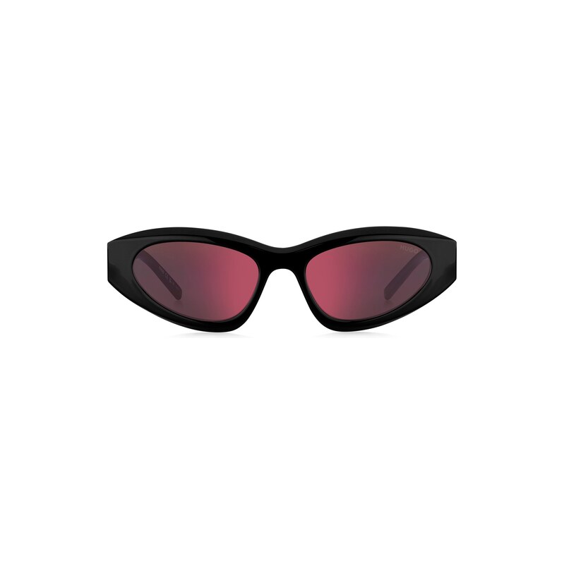 HUGO Black sunglasses with beaded chain